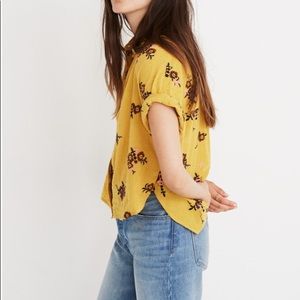 Madewell Embroidered Hilltop Shirt